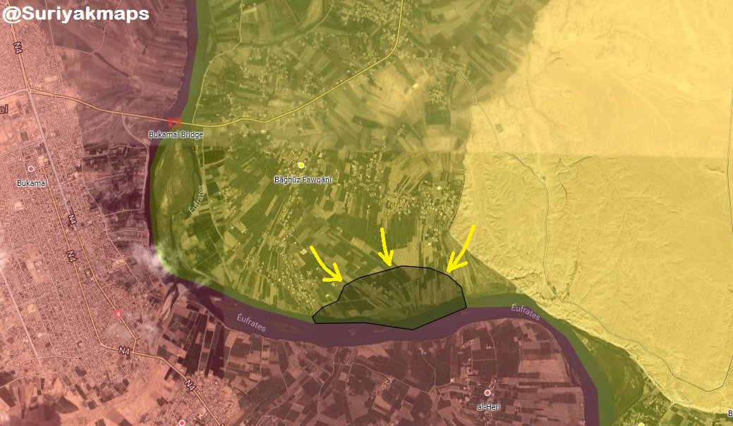 US-Backed Forces Capture Several ISIS Positions In Euphrates Valley