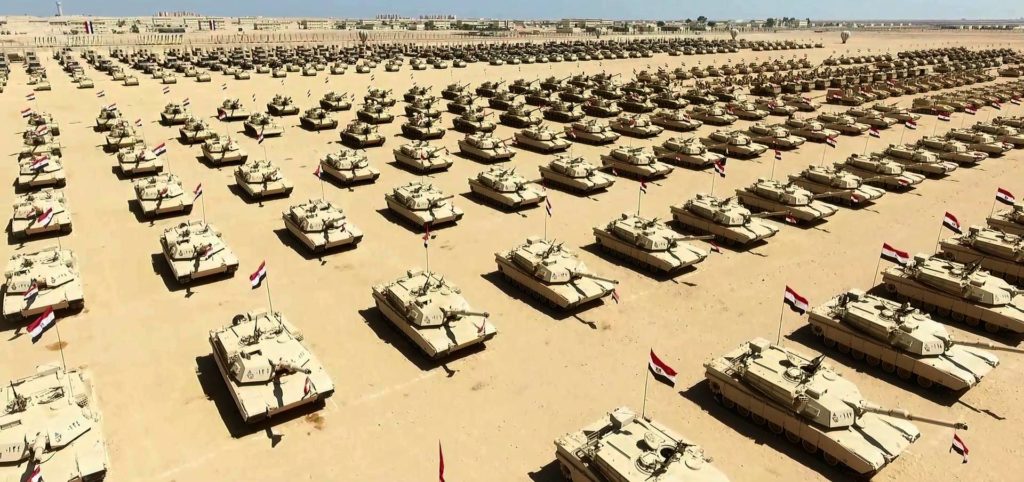 Egyptian President Inspected Country's Biggest Military Base (Video, Photos)