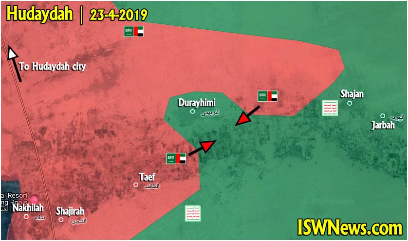 Yemen Map Update: Military Situation In Baydha, Dhale, Hudaydah, Hajjah, Saadah, Al Jawf Areas