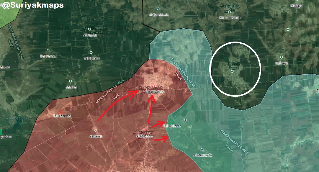 Syrian Army Re-Enters Kafr Nabudah Following Rapid Attack (Map)