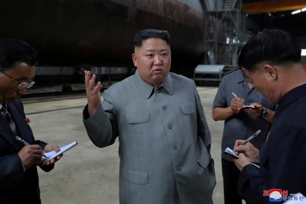 Kim Jong-un Inspected Newly Built 'Ballistic Missile' Submarine