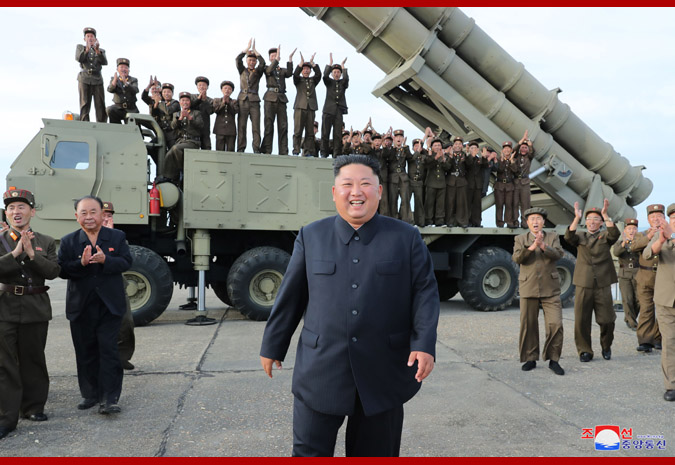North Korea Carries Out Multiple Rocket Launcher Test, 2nd One In Two Weeks (Photographs)