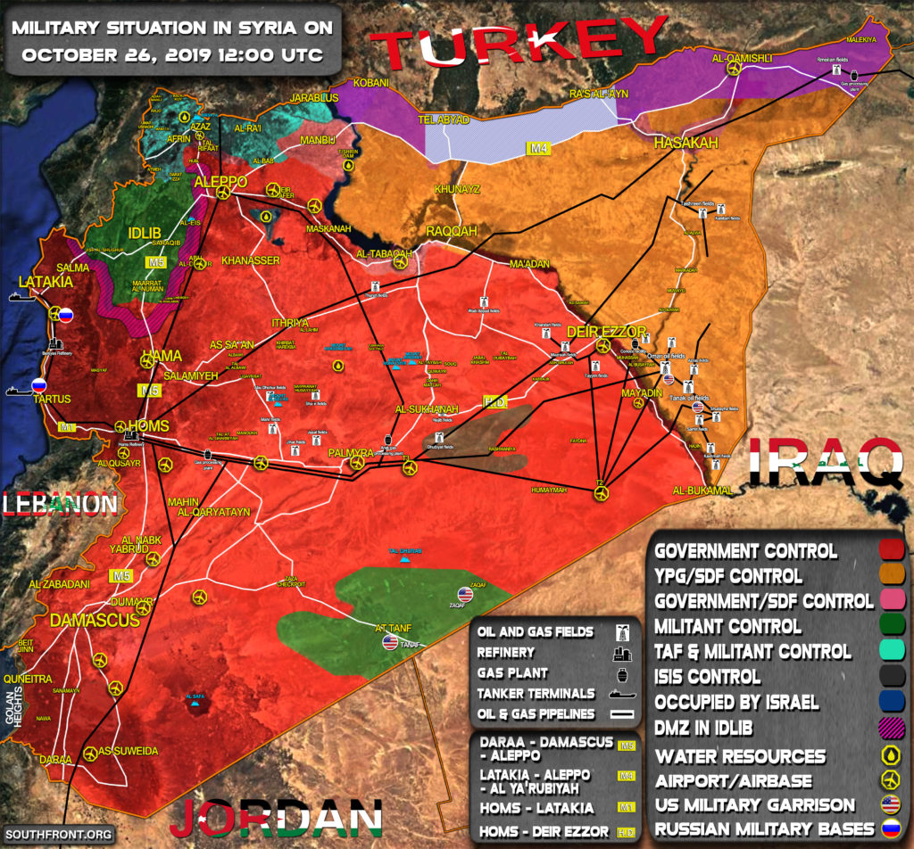 Who Controls What: Syrian Oil And Gas Infrastructure Map