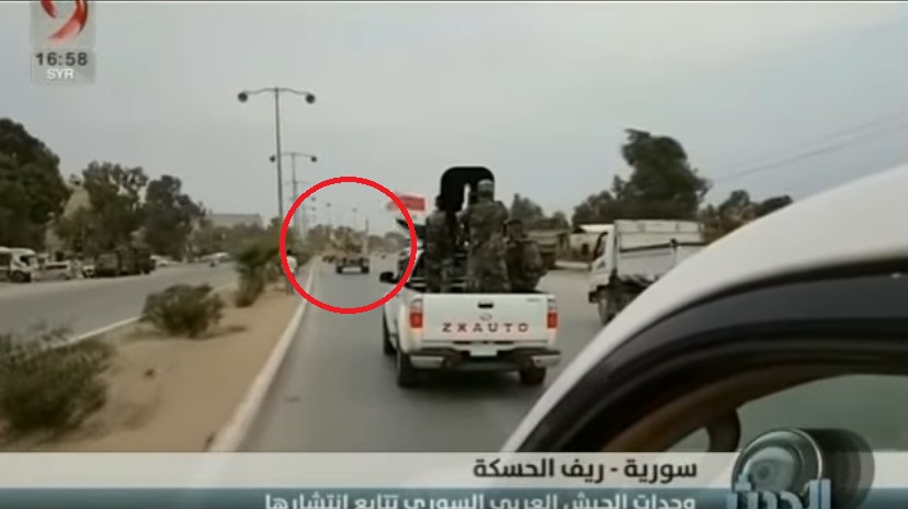 In Video: Syrian Army Escorting US Troops Out Of Country