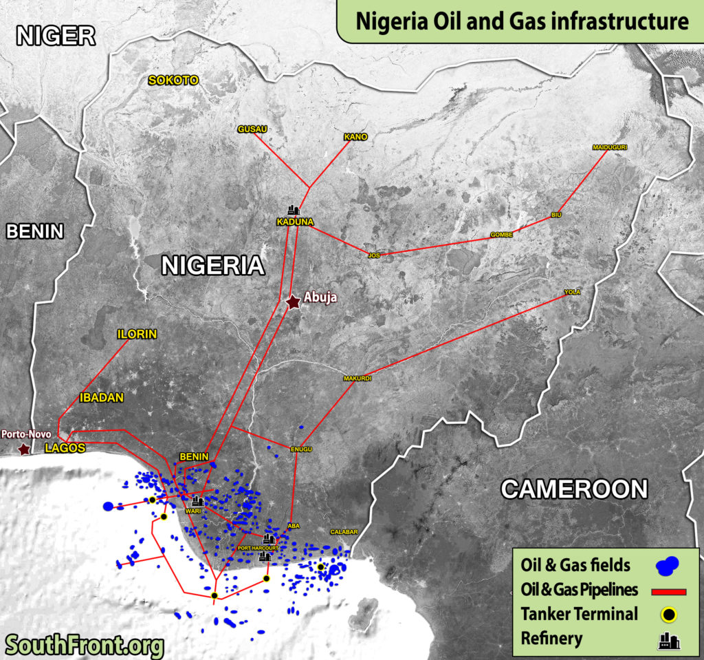Nigeria Oil And Gas Infrastructure (Map Update)