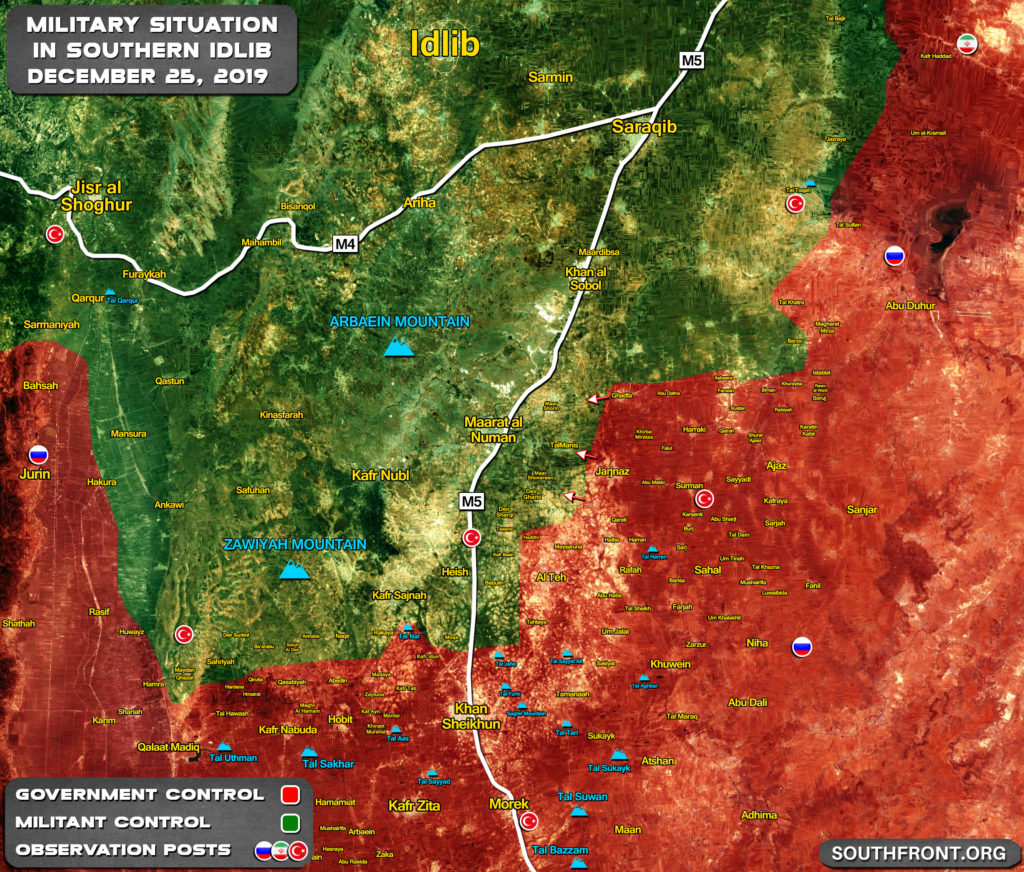 Russian Warplanes Wiped Out Ahrar Al-Sham Convoy In Southern Idlib
