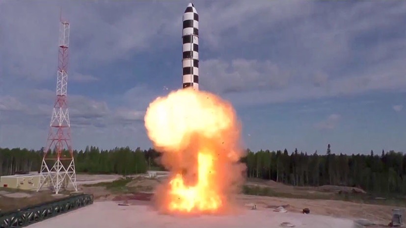Russia's RS-28 Sarmat ICBM To Be Delivered To Strategic Missile Forces Soon