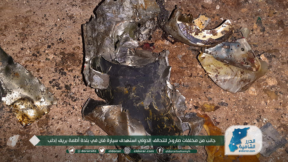 Alleged U.S. Drone Strike Kills Senior HTS Commander In Syria’s Idlib. “Ninja Bomb” Reportedly Used (Photos)