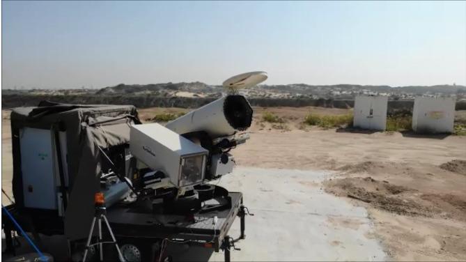 Israel Develops Anti-Balloon and Multicopter Combat Laser