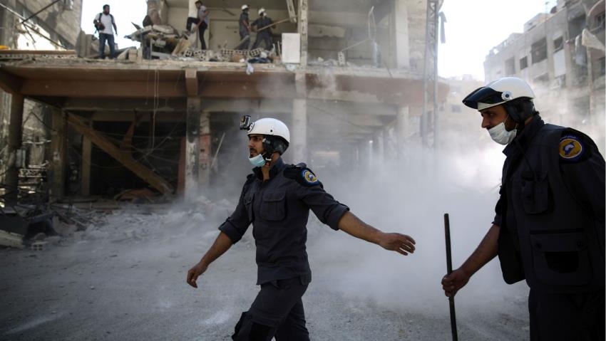 White Helmets Preparing A False Flag Chemical Attack Near Aleppo: Russian Reconciliation Center