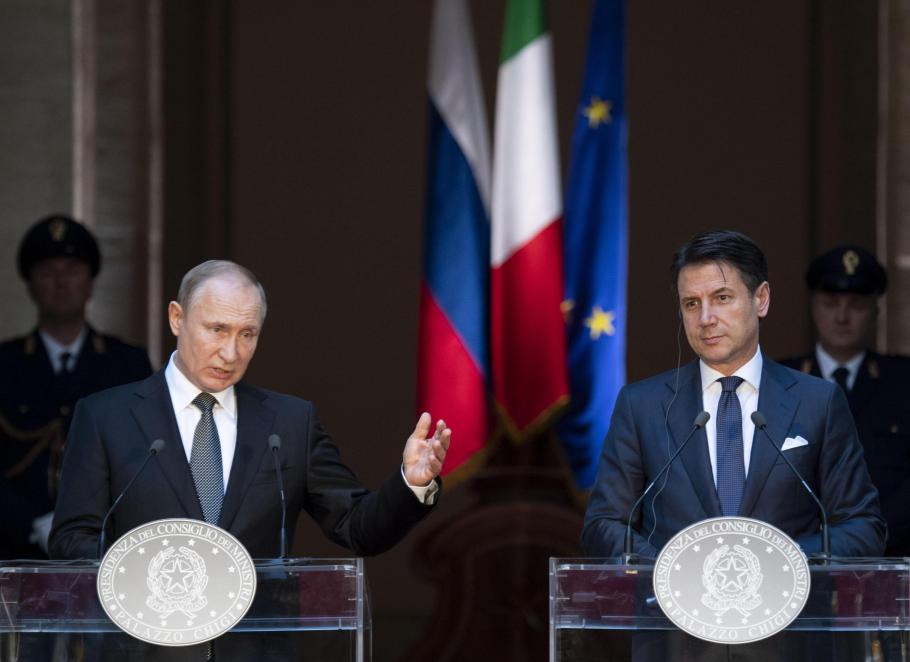 "We Want Putin To Rule Us" And The Italian Response To Russia's Help