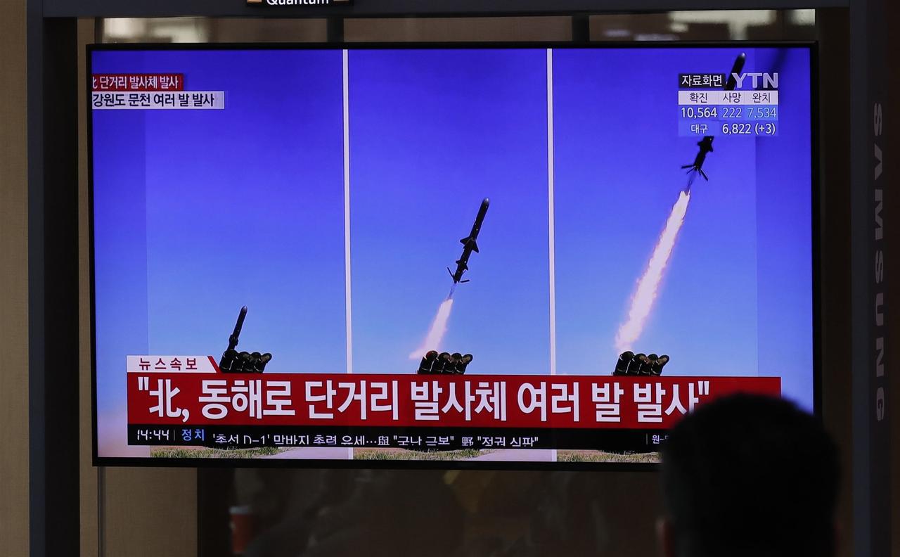 North Korea Fires Barrage Of Suspected Cruise Missiles In "Major Show Of Force"