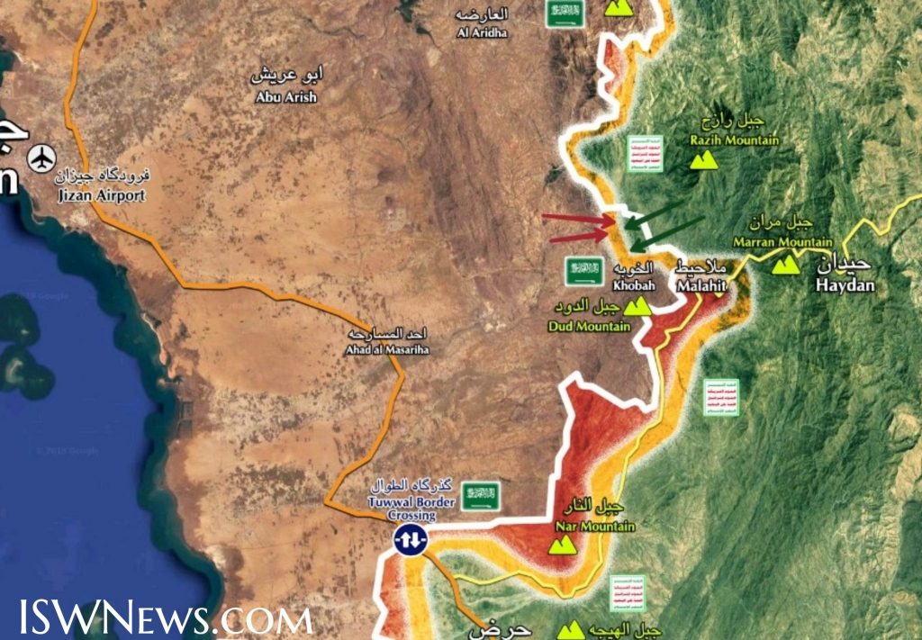 In Maps: Ansar Allah Forces Advancing Inside Saudi Arabia
