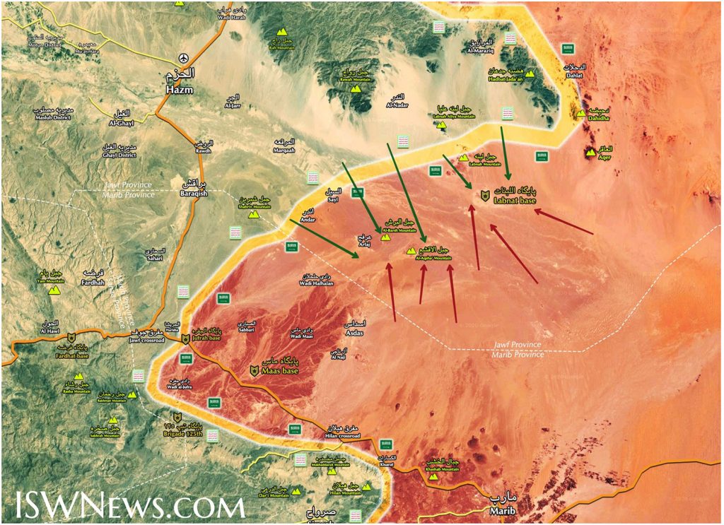 In Maps: Ansar Allah Forces Advancing Inside Saudi Arabia