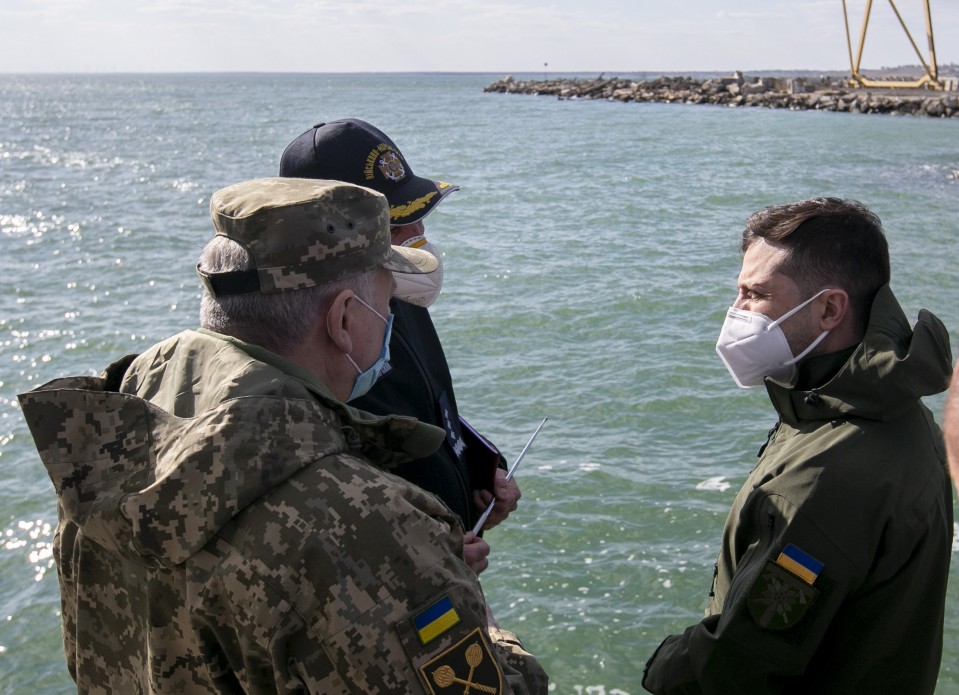 Ukraine To Build Naval Base In Sea Of Azov For 'Protection'