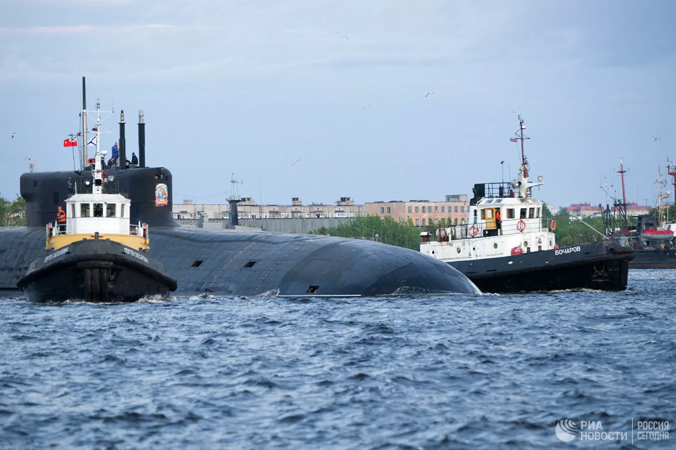 Russia's Nuclear-Powered Missile Carrier Submarine Knyaz Vladimir Entered Combat Duty