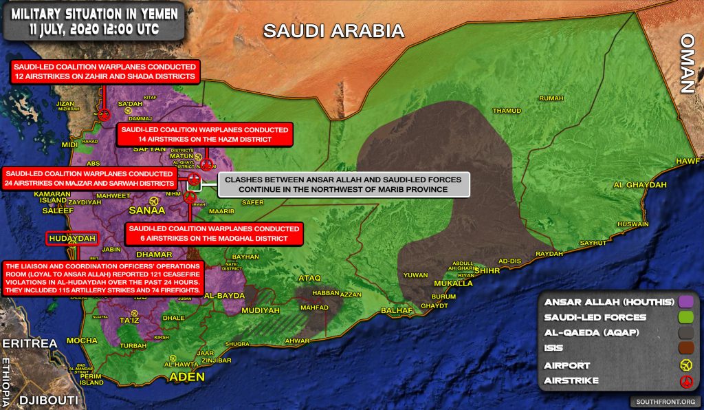 Houthis Blow Up Convoys Of Saudi-led Forces In New Dramatic Video (Map)