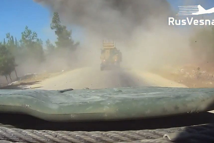 First Person Video Shows Moment Of Car Bomb Attack On Turkish-Russian Convoy In Syria's Idlib