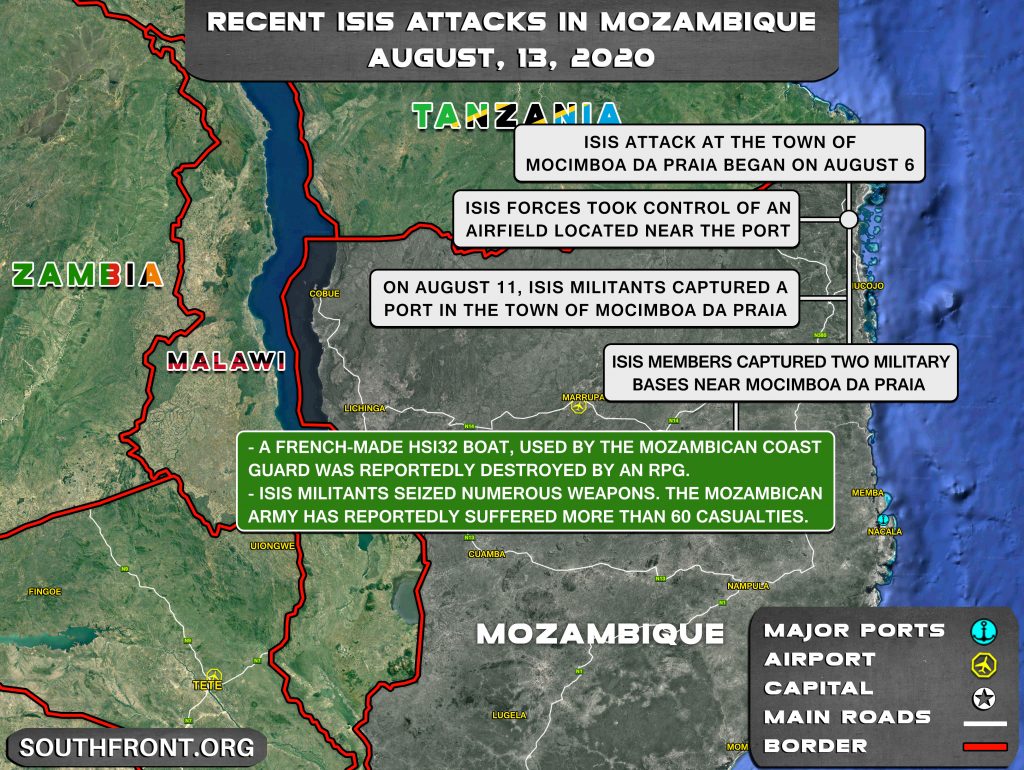 Jihadists Captured Two Islands In Mozambique, Threatening Large Gas Exploration Project