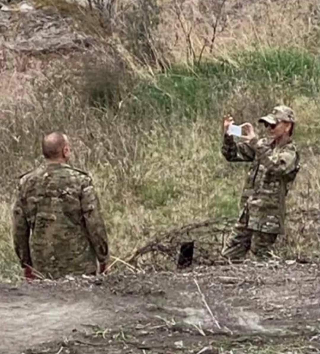 IRGC Releases Alleged Photo of Azerbaijani President In Sniper's Sights, Iran Says Presence Of Militants In Karabakh Unacceptable