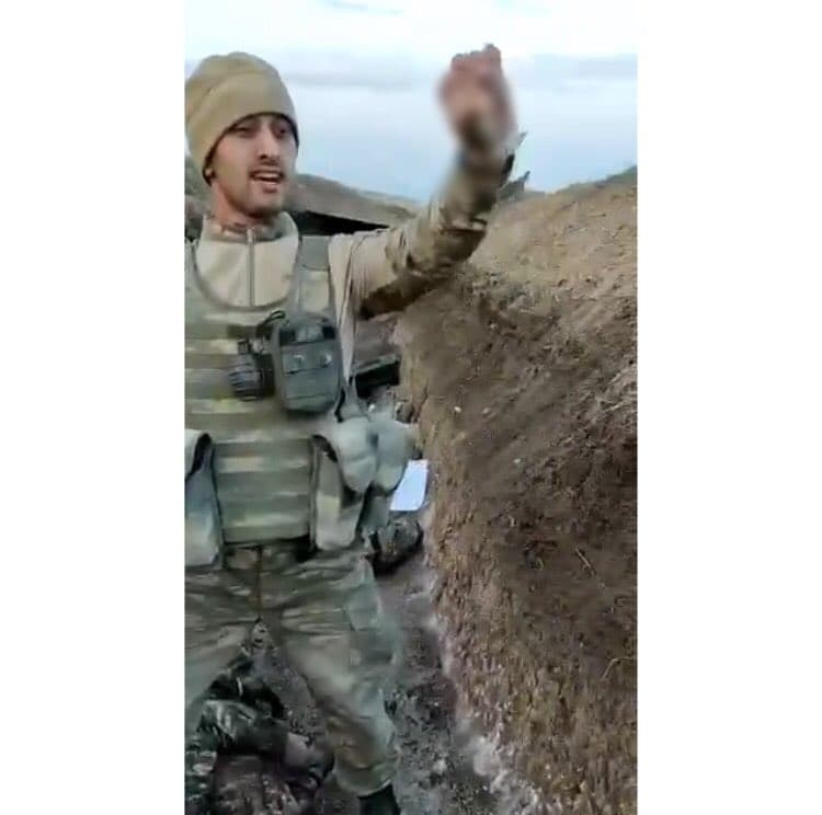 Azerbaijani Troops Caught On Tape Committing Another War Crime In Karabakh (18+ Video)