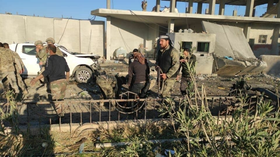 Several Turkish Troops Were Killed & Injured In Car Bomb Blast In Ras Al-Ayn (Video, Photos)