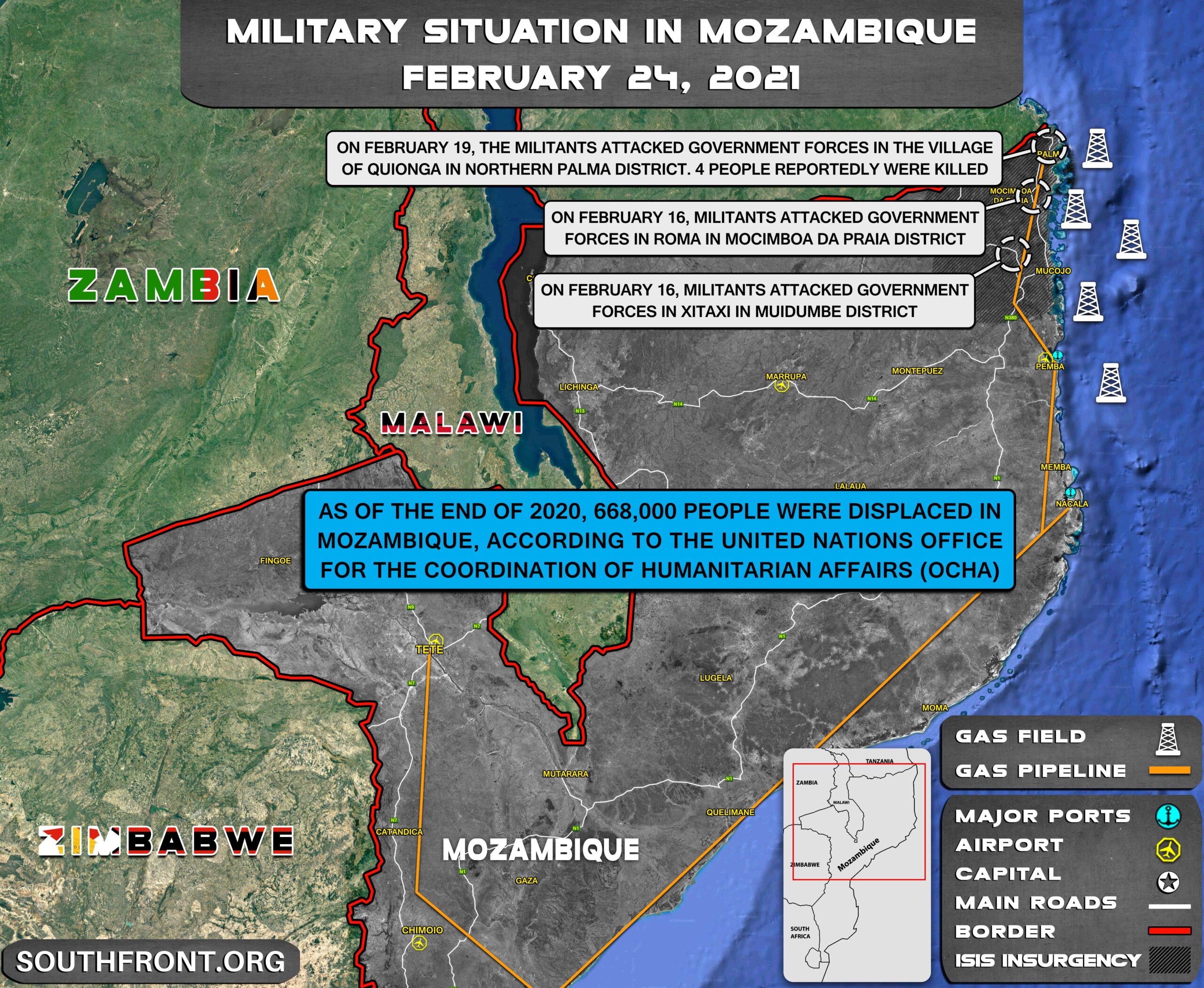ISIS Still Holds Mozambique's Northeast In Its Grip