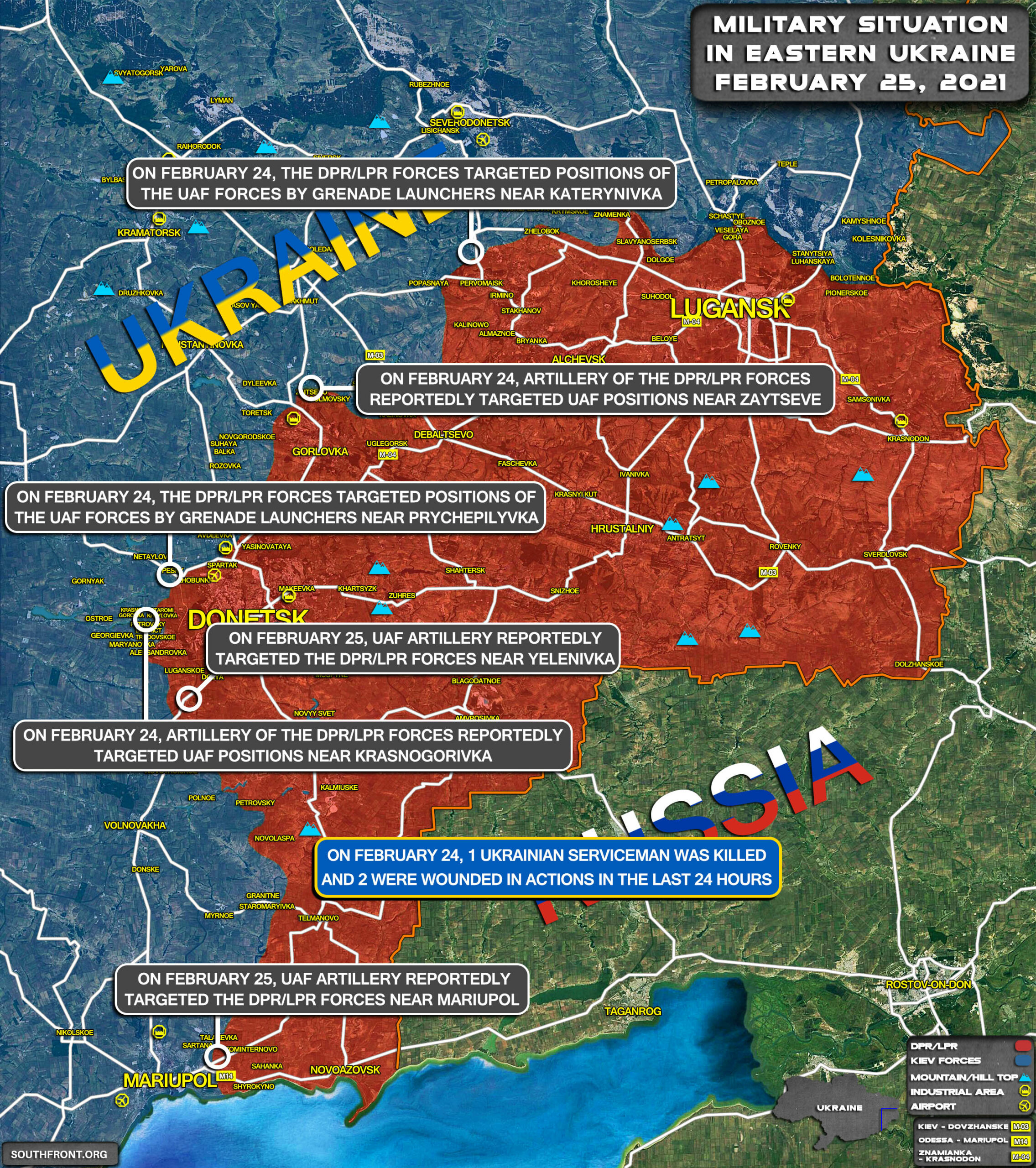Military Escalation Begins In Eastern Ukraine With Heavy Clashes Near Gorlovka