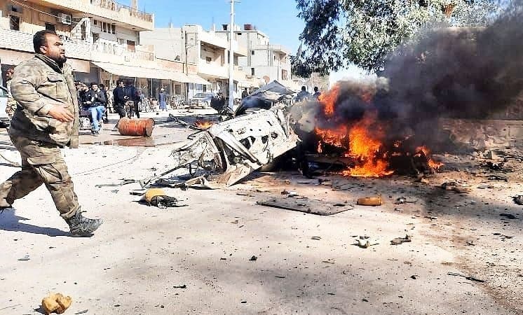 Casualties Reported After New Bombing In Turkish-Occupied Areas In Northeastern Syria (Photos, Video)