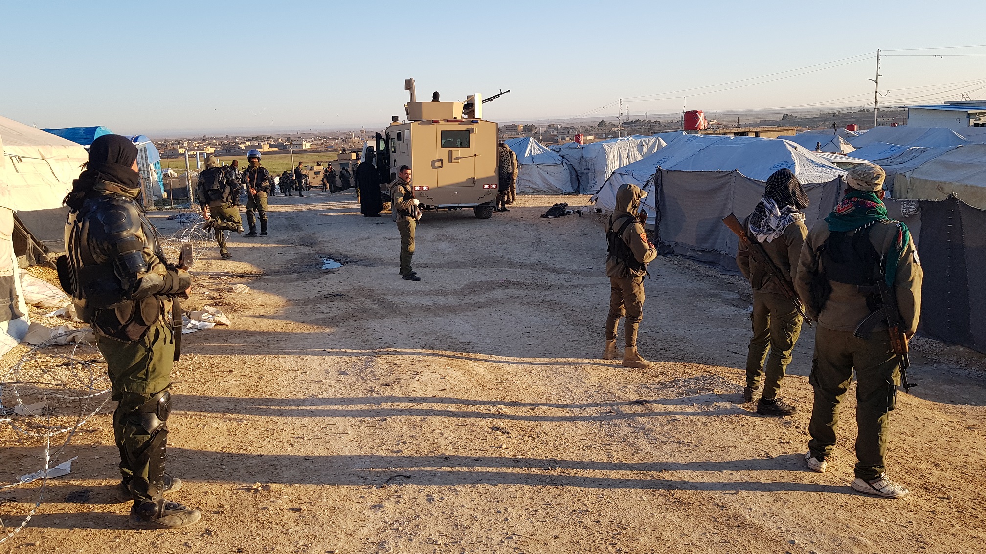 SDF Kicks Off 'Security-Humanitarian Operation' In Notorious Al-Hawl Camp (Videos)