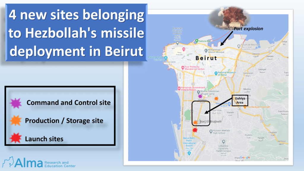 Israeli Think Tank Discovers New "Hezbollah Fatah 110 Missile Array" Locations