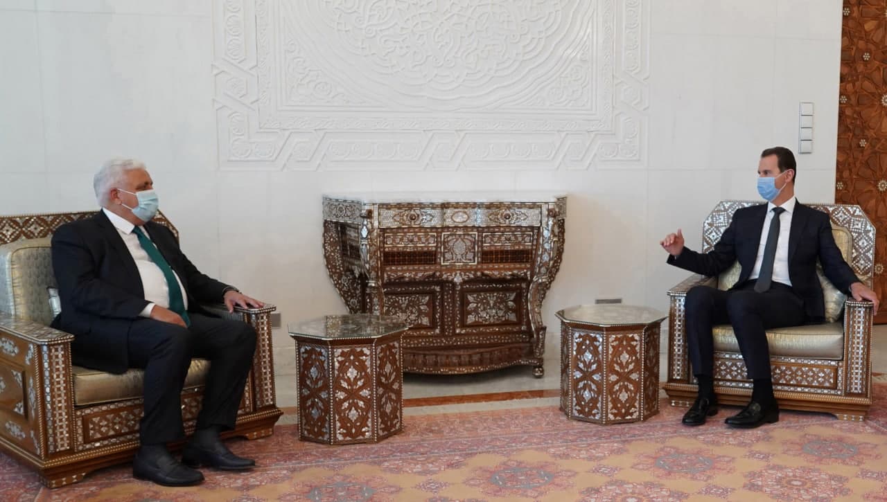Syria’s Assad Received Message On Bilateral Relations, War Against Terrorism From Iraqi Prime Minister