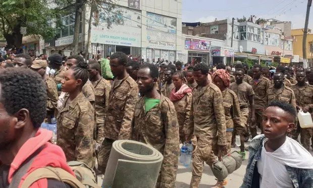 TPLF Parades Its 7,000 POWs In Tigray's Capital
