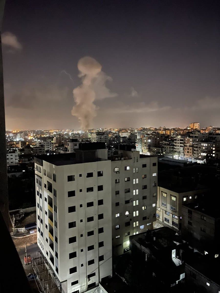 New Wave Of Israeli Airstrikes Targeted Hamas Facilities In Gaza (Video)
