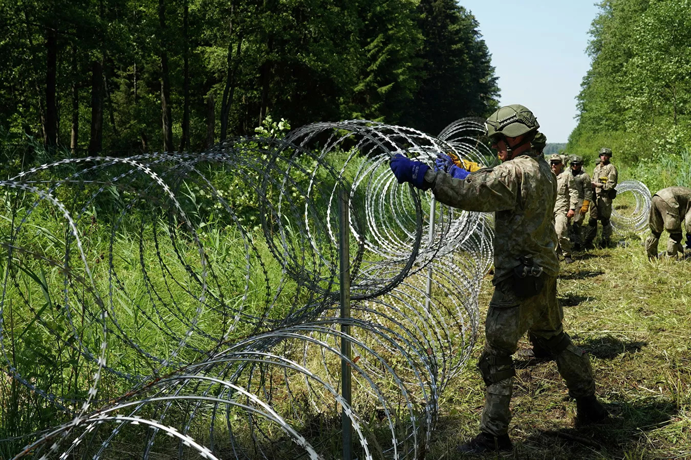 Lithuania Concludes Its Subject To "Hybrid Aggression" Deploys Military To Protect Its Border