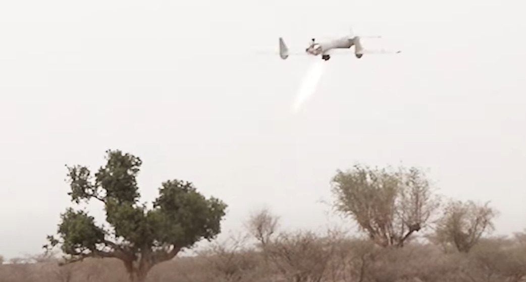 Houthis Released Footage Of Recent Drone Attack On Coalition Camp On Yemeni-Saudi Border