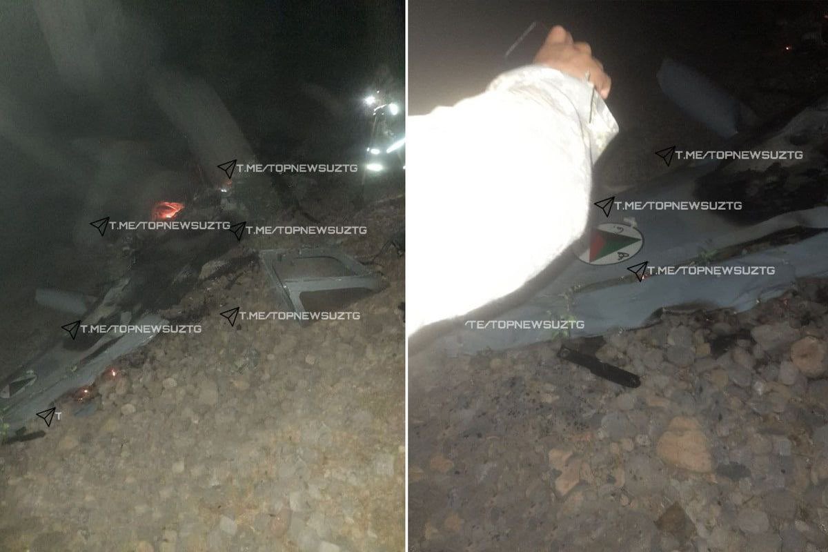 Aircraft Of Afghan Air Force Crashed In Uzbekistan (Photos)