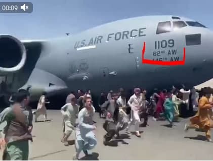 In Video: First Casualties At Kabul Airport (18+)