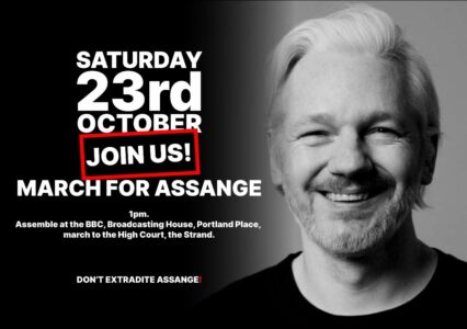 March To Free Journalist Julian Assange