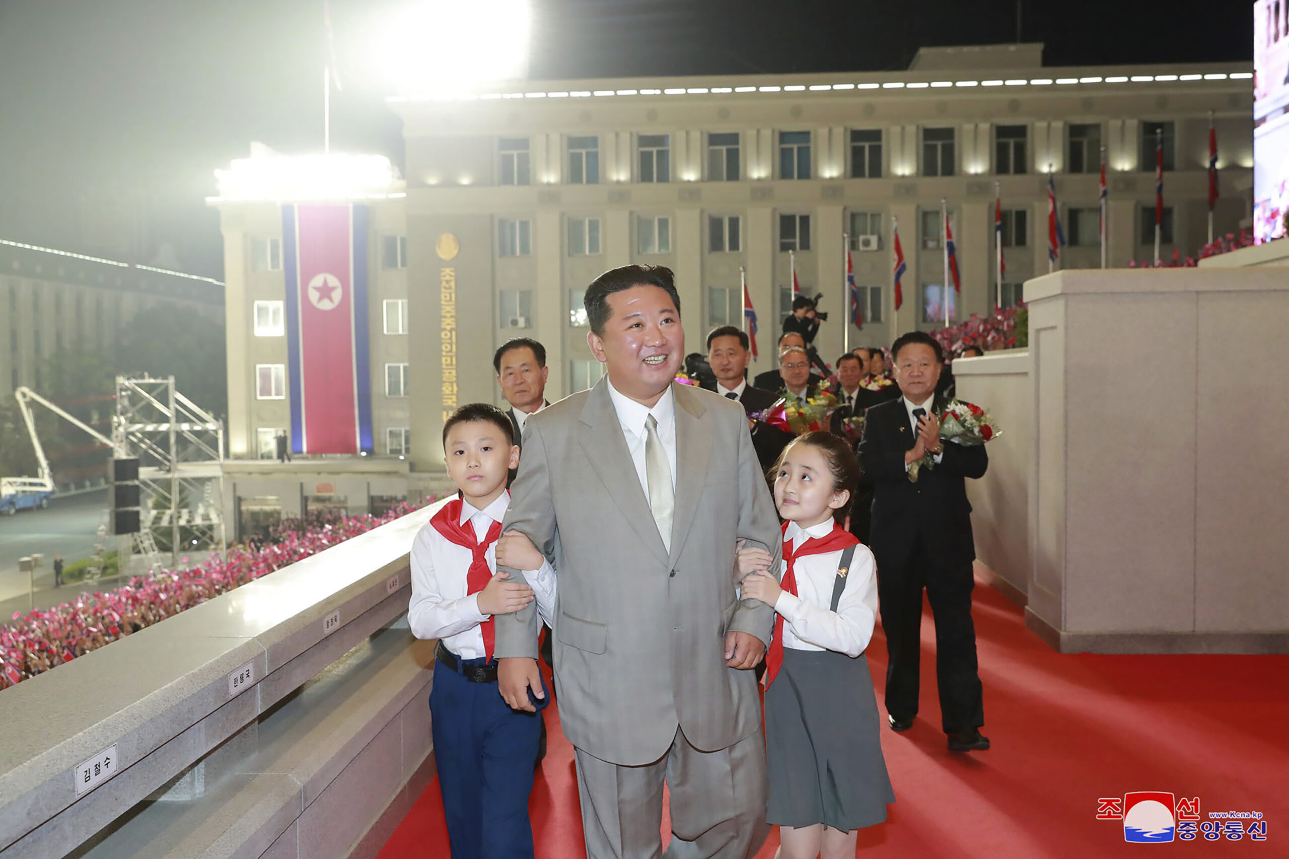 North Korea Celebrated 73rd Anniversary With Large-Scale Night Parade (Photos)