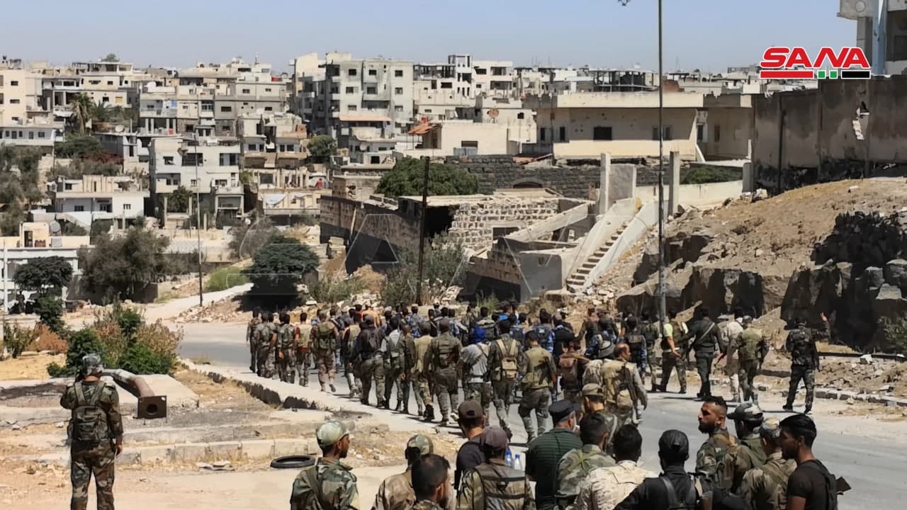 Syrian Army Enters Daraa Al-Balad, Launches Combing Operation (Photos)
