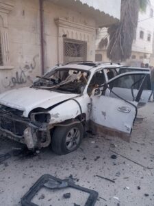 Assassination Attempt Targeted Molham Team Manager In Syria's Al-Bab (Photos)
