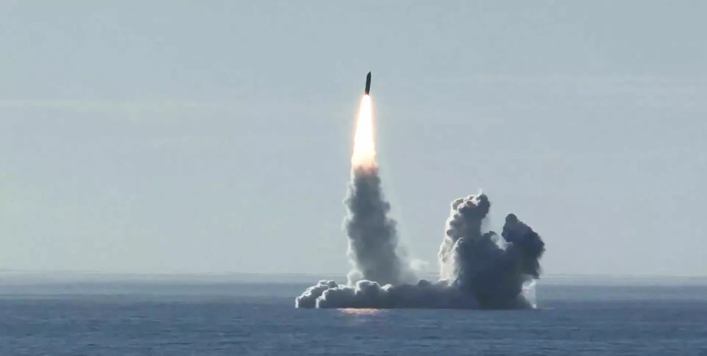 Russia Successfully Test-Launched RSM-56 Bulava SLBM In The White Sea