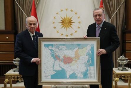 Turkey Propagates “Greater Turan” map stretching from Balkans to China