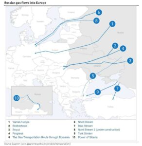 European Gas Prices Jump As US Announces Nord Stream 2 Sanctions