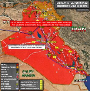 Military Situation In Iraq On December 11, 2021 (Map Update)