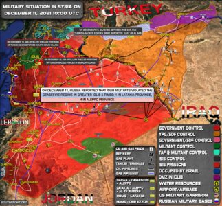 Military Situation In Syria On December 11, 2021 (Map Update)