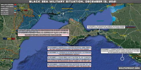 Recent Incidents In The Black Sea In December 2021 (Map Update)