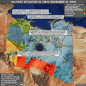 Military Situation In Libya On December 16, 2021 (Map Update)