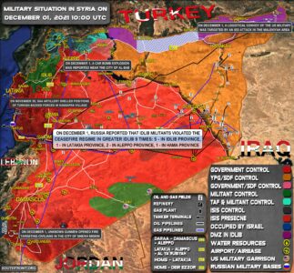 Military Situation In Syria On December 1, 2021 (Map Update)